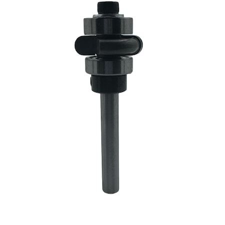 Qic Tools 1/8in R Radius Edge Bit With Bearing 1/4in SH CBP4.78.14